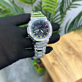 G SHOCK GM 2100 all steel strap